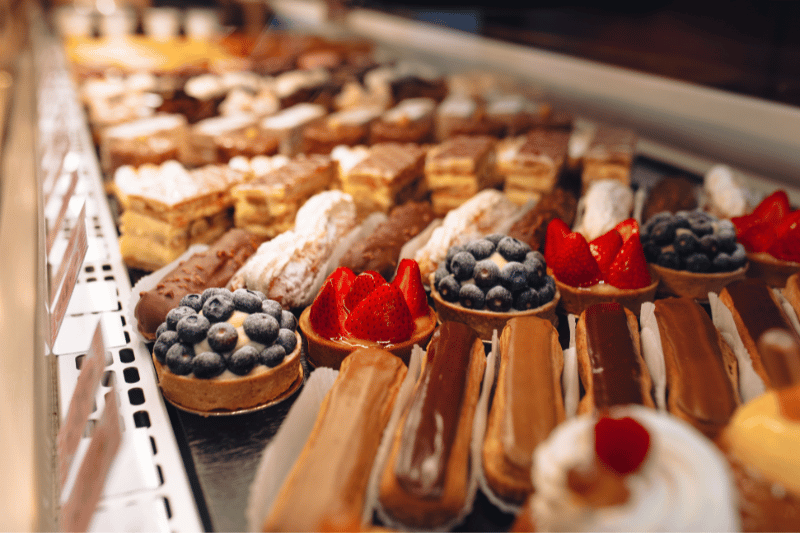 Mixed pastries